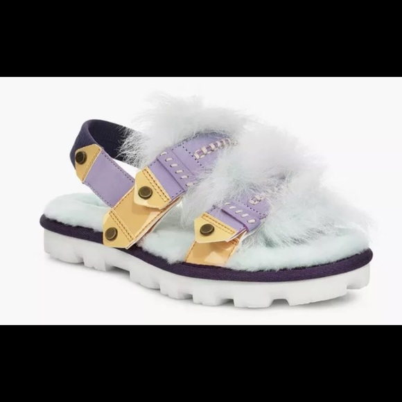 Ugg DESERT DREAM PATENT SLINGBACK SANDAL Size 6 - Picture 2 of 4